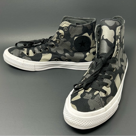 Converse Chuck Taylor II All-Star 2 Reflective
Camo Black W10 M8 - Picture 4 of 10